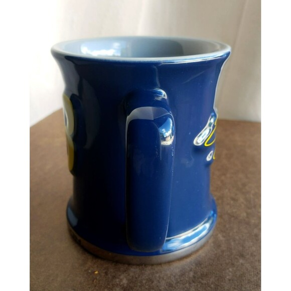 2007 JIMMIE JOHNSON #48 Blue RELIEF CERAMIC MUG 15 oz NASCAR Racing Team NEW NOS - Picture 7 of 16